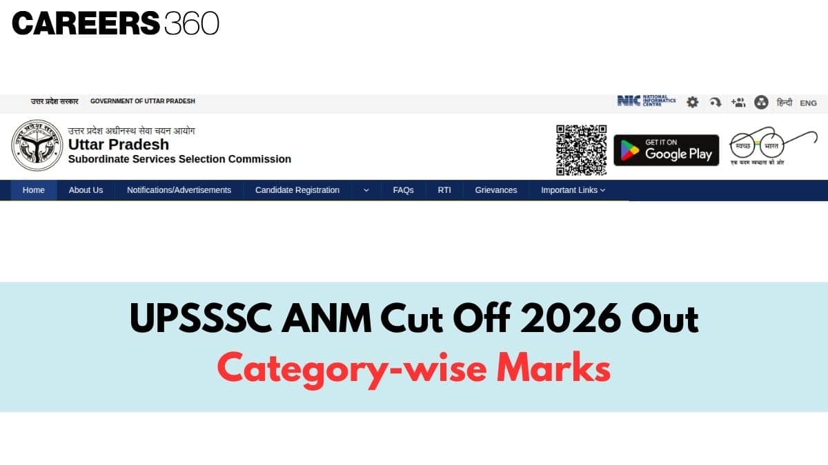 UPSSSC ANM Cut Off 2026 Out: Category-wise Marks
